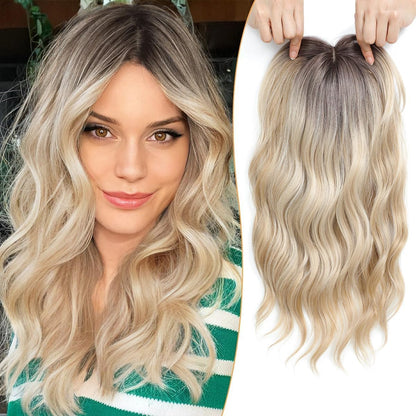 ⚡ Final Hours –⚡2026 New Lightweight & Breathable Wavy Hair Topper