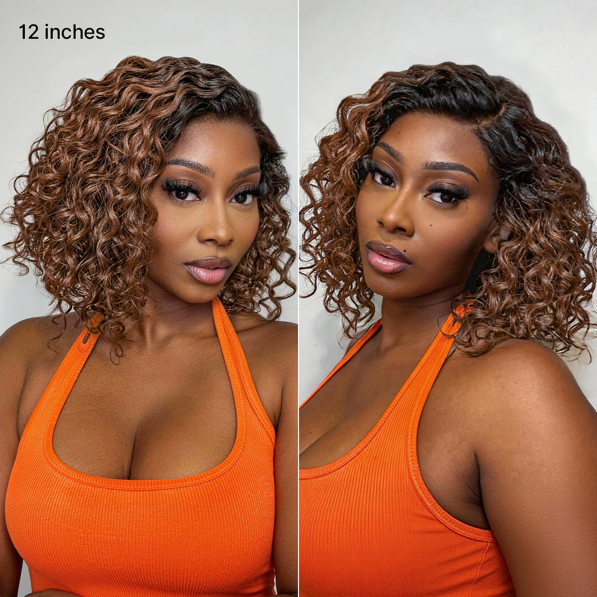 🔥🔥Ready-to-Wear Glueless Curly Bob Wig