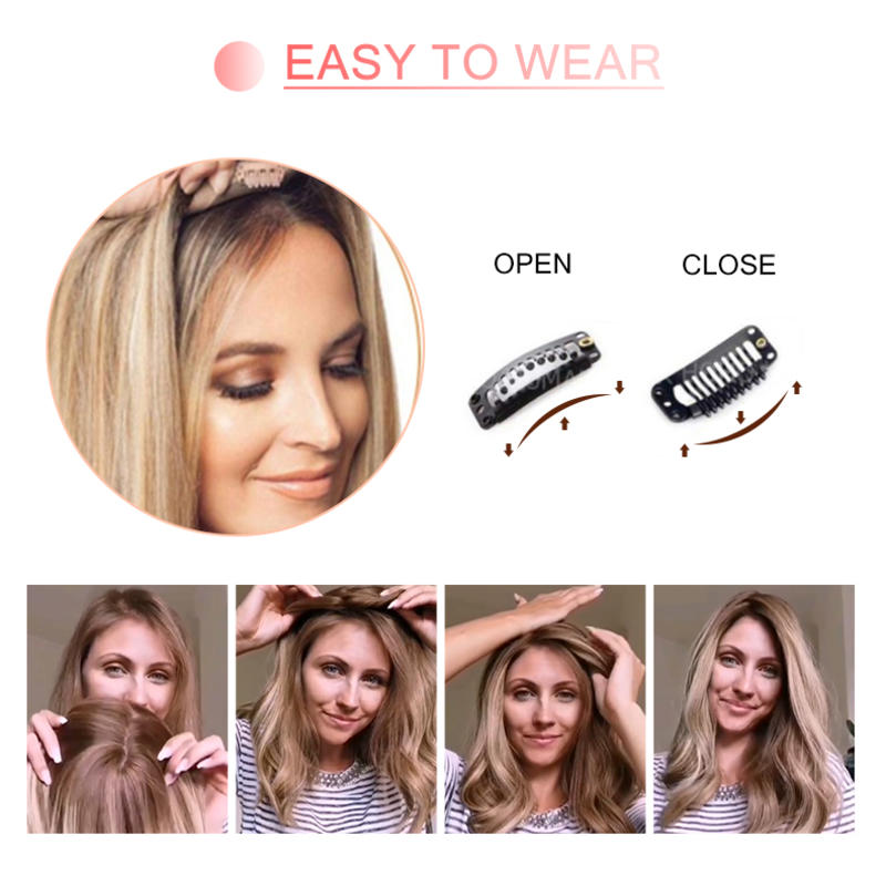 ⚡⚡ Final Hours –⚡2026 New Lightweight & Breathable Wavy Hair Topper