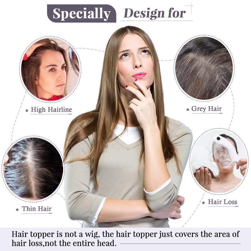 ⚡ Final Hours –⚡2026 New Lightweight & Breathable Wavy Hair Topper