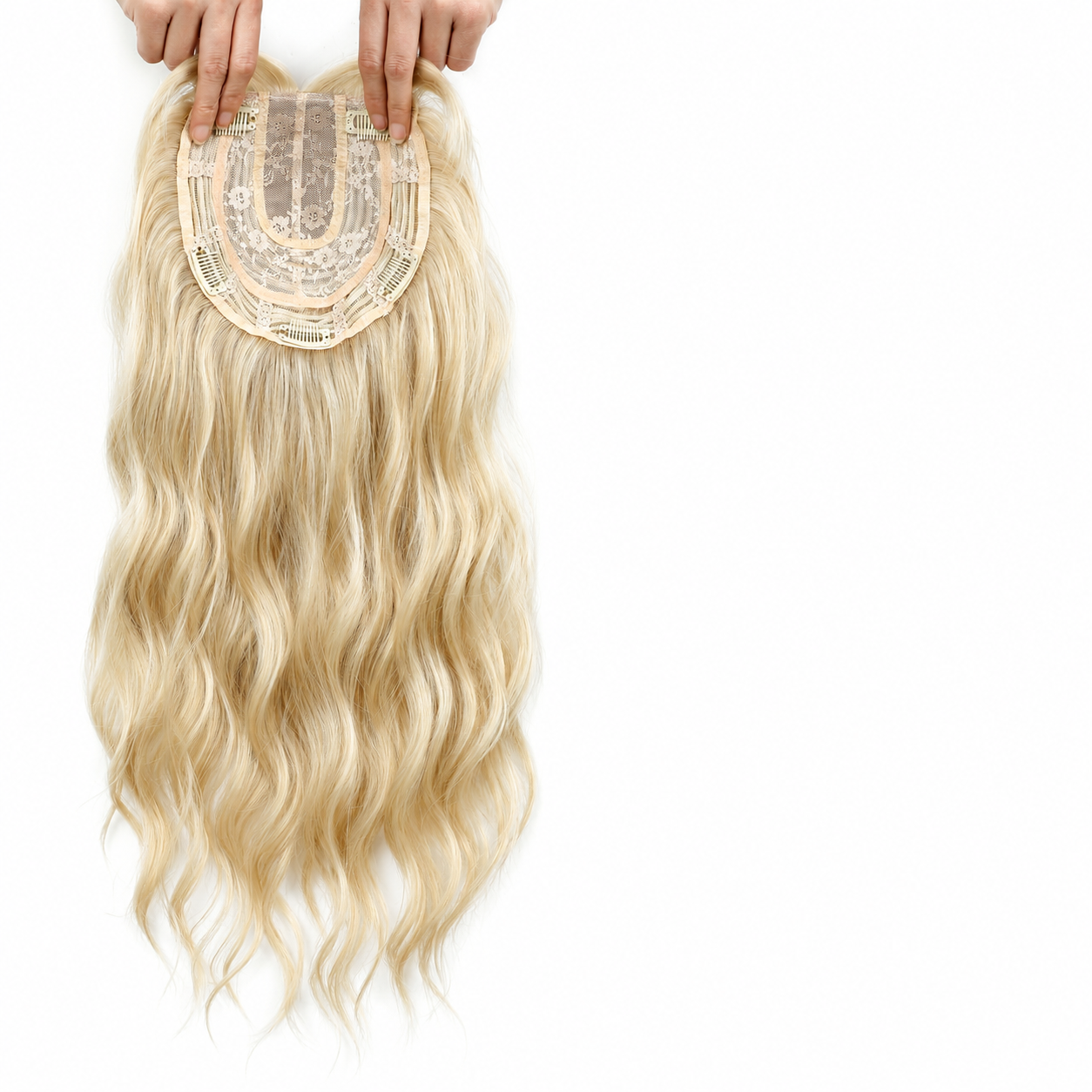 ⚡ Final Hours –⚡2026 New Lightweight & Breathable Wavy Hair Topper